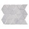 Andova Tiles SAMPLE BLEUM 3 x 3 Beveled Glass Novelty Mosaic Tile SAM-ANDBLE277 - alternate 3